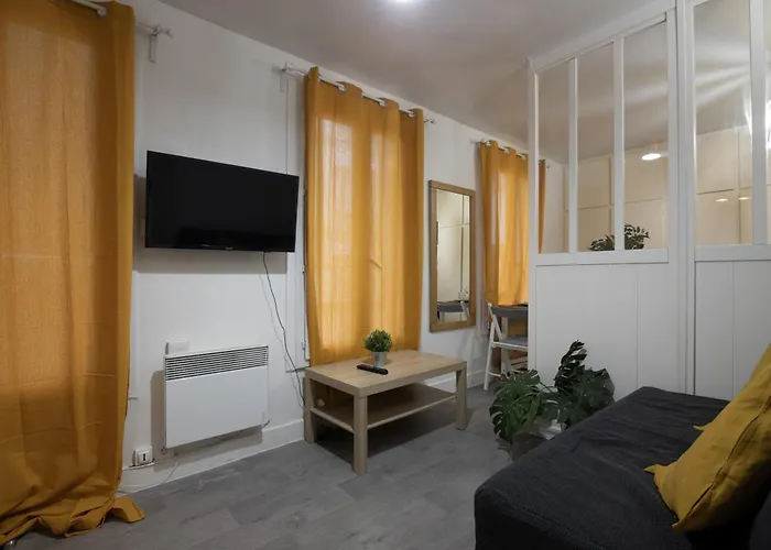 Splendid Studio Apartment Quartier Les Marais Free Netflix